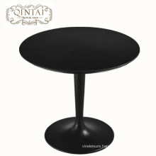 Wholesale China Alibaba furniture round plastic dining cafe snack bar bistro outdoor HDF table